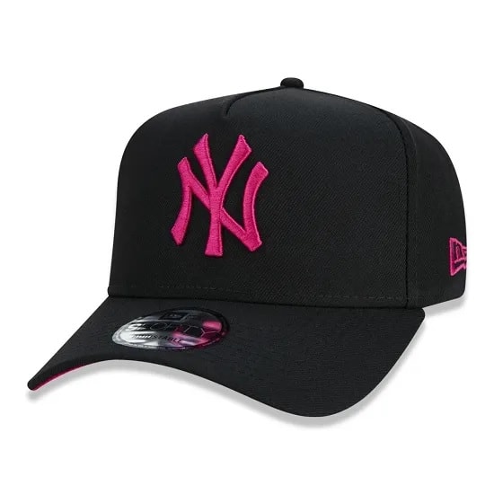 Boné New Era 9forty A-frame Mlb New York Yankees - Preto E