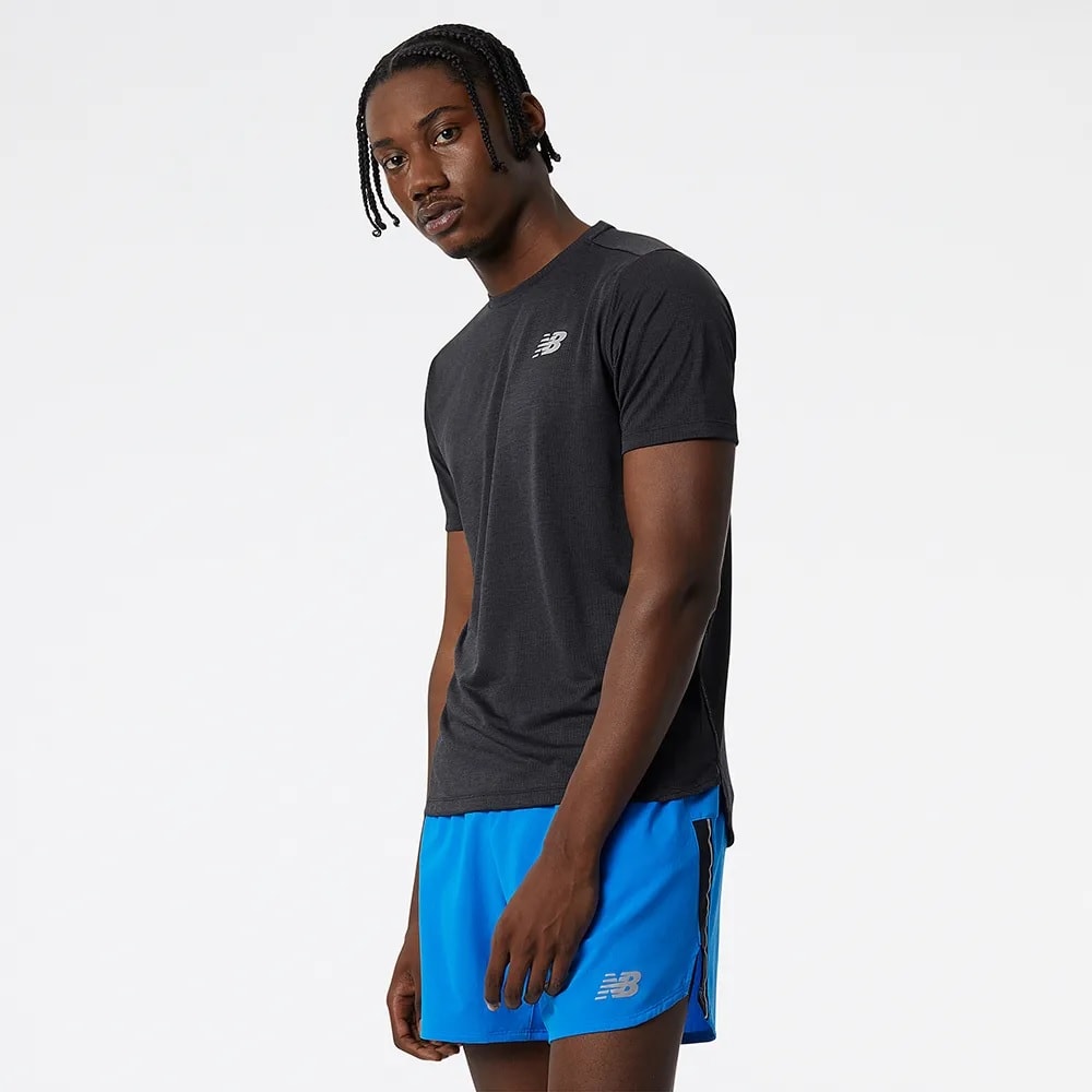 Camiseta New Balance Impact Run Masculino - Preto