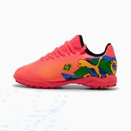 Chuteira Society Puma Future Play Neymar Jr Infantil Pink E