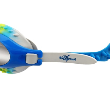 Óculos De Natação Speedo Dino Espelhado Infantil - Azul Cristal