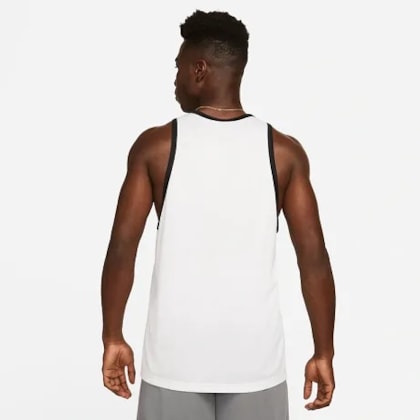 Regata Nike Dri-fit Masculino Branco E Preto Uni-Sport