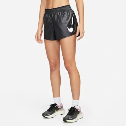 Short Nike Dri-fit Swoosh Run Feminino Preto