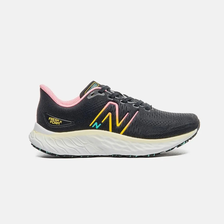 Tenis New Balance Fresh Foam X Evoz V3 Feminino Preto E Rosa Uni Sport