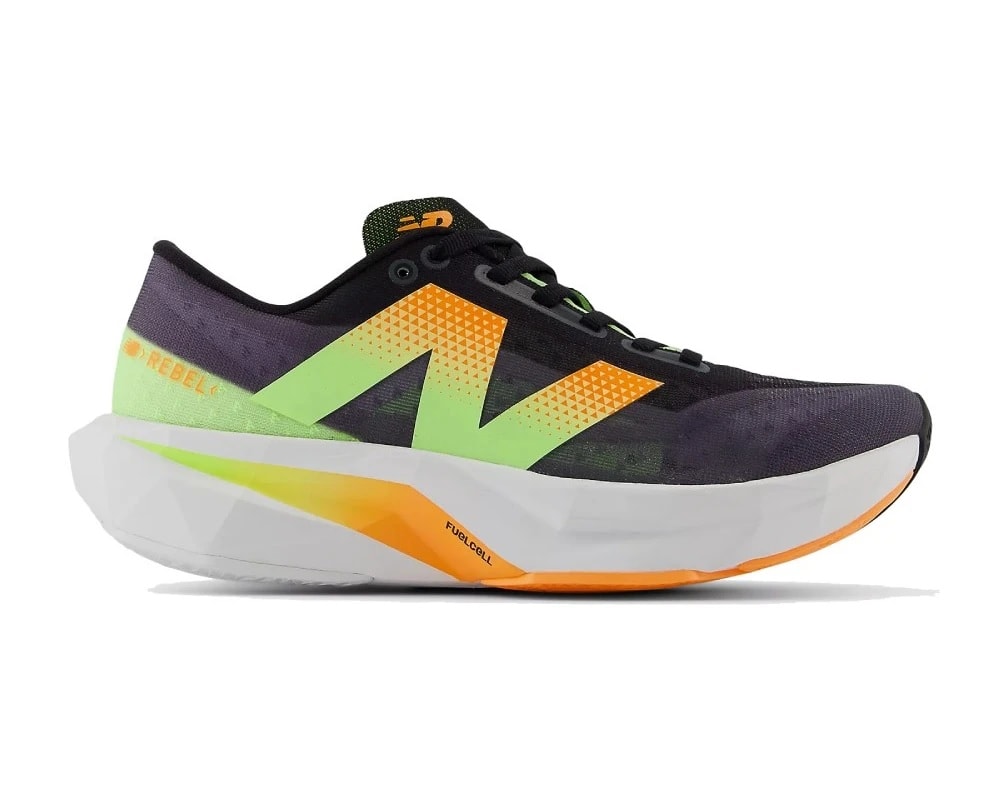 Tênis New Balance Fuelcell Rebel V4 Feminino - Preto E Verde
